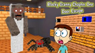 Blocky Granny Chapter One  Android Game  Shiva and Kanzo Gameplay [upl. by Lizned553]