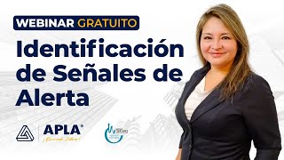 Webinar Identificación de Señales de Alerta [upl. by Elokkin]