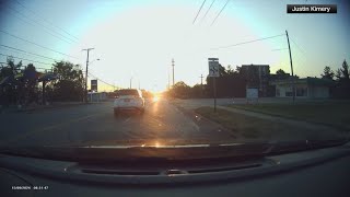 Heres the dashcam video of an 8yearold driving herself to Target [upl. by Ignaz]