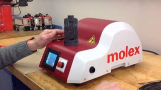 Molex  Molex Benchtop Crimper [upl. by Winifield]