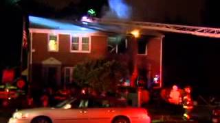 House Fire 5922 Cedonia Ave Baltimore Md [upl. by Rotberg583]