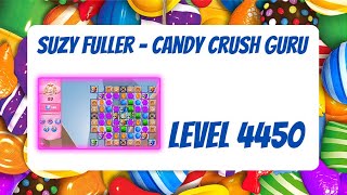 Candy Crush Level 4450 Talkthrough 23 Moves 0 Boosters [upl. by Ahtnama]