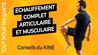 Échauffement articulaire et musculaire 7min 9 exercices avant le sport [upl. by Maddox]