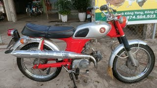 Kho xe cổ Honda 1968 rất dữ thích hợp cho Anh em sưu tầm để trưng bày 0989888439 [upl. by Eaner253]