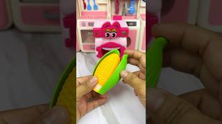 Satisfying With Unboxing Miniature Washing Machine Eating Corn Set Toys ASMR Videos [upl. by Carolina]