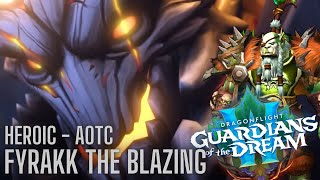 Heroic Fyrakk the Blazing AOTC  MM Hunter POV  Amirdrassil the Dreams Hope 102 [upl. by Elletsirk]