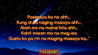 Pasensya Ka Na  Lopau • Jaber • Yayoi • Yosso  Lyrics [upl. by Eikcuhc]