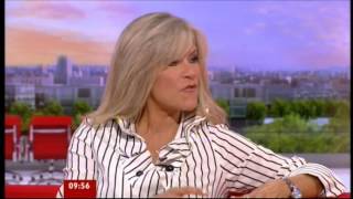 Samantha Fox on BBC 1TV Breakfast Time August 2012 [upl. by Emiaj]