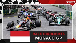 F1 RACE HIGHLIGHTS MONACO GP [upl. by Merl]