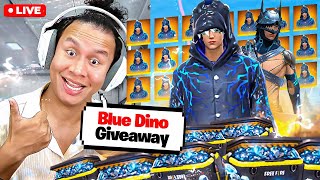 Blue Dino amp Alpha Wolf Bundles Giveaway 💎💎 freefire live tondegamer [upl. by Langbehn]