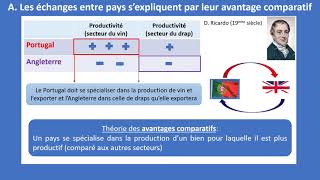 Commerce international 24 La spécialisation des pays Terminale SES [upl. by Akkim]