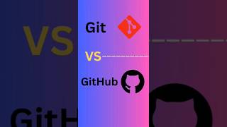 Git Vs GitHub⚡️  All you need to know  shorts [upl. by Dino797]