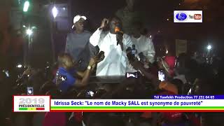 Idrissa SECK Le nom de Macky SALL est Synonyme de pauvreté [upl. by Alue]