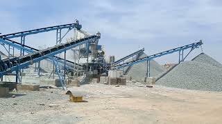 Puzzolana 200TPH 2 Stage Stone Crushing Plant [upl. by Tomi]