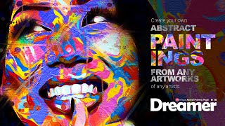 Abstract Painting in Photoshop  Dreamer UXP Plugin  Photoshop Tutorial [upl. by Rida]