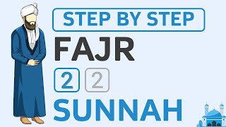 Learn How to Pray 2 Rakat Sunnah of Fajr Salah  StepbyStep Prayer Tutorial  Men Hanafi Method [upl. by Ratib45]