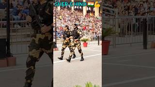 Most Shocking Wagah Border Parade 😱 India Pakistan Border Ceremony attari wagahborder Ep1 [upl. by Yraillih]