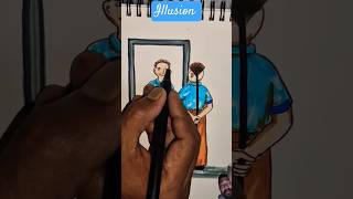 drawing illusionism art illustion painting magicillusions artist illusionist cartoon [upl. by Nottnerb]