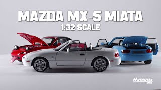 Mazda Miata MX5 132 Scale Model Demo [upl. by Havens]