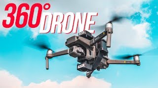 Insta360 ONE R Aerial Edition Review amp Tutorial  Invisible 360 Drone Tech Indepth from a PRO [upl. by Lamond]