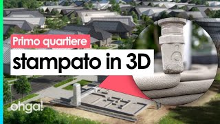 Case economiche e sostenibili ecco il primo quartiere al mondo stampato interamente in 3D [upl. by Adla]