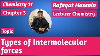 lec13 Intermolecular Forces grade 11 Different types  London dispersion forces  class 11 nbf [upl. by Novla685]