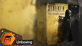 Stalker the board game All in Pledge Unboxing and mechanism description [upl. by Aiht615]