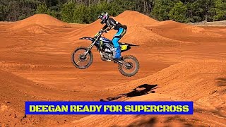 Haiden Deegan is Ready for Detroit 🚀 Supercross 2024 [upl. by Edouard]