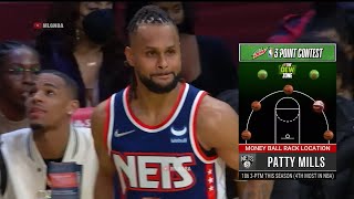 Patty Mills 1st Round  2022 NBA 3 Point Contest [upl. by Radman769]