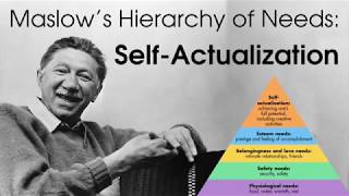 Maslows Hierarchy of Needs SelfActualization and SelfTranscendence [upl. by Luanne]