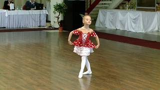 Anastasia 6 years Khachaturian  Variation from Chipollino Ballet [upl. by Stanfield]