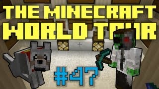 The Minecraft World Tour  47 The TNT Elevator [upl. by Yerffoej]