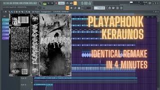 PlayaPhonk  KERAUNOS FL STUDIO REMAKE FLP [upl. by Oniliuqnart]