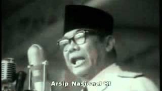 PIDATO LENGKAP SUKARNO TH 1963  MAU DENGER donlot aja [upl. by Eilrak]