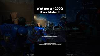 “My faith is without compromise”  spacemarine2 warhammer40k shorts cutscene [upl. by Deborath634]