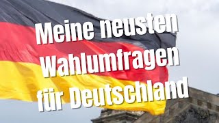 Die neusten Wahlumfragen 2024 die ich finden konnte [upl. by Okajima657]