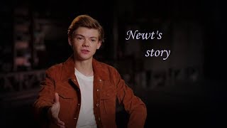 VOSTFR Newts story amp Newtmas relationship  Thomas BrodieSangster  Maze Runner The Death Cure [upl. by Anivlem642]