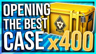 OPENING 400 OF THE BEST CSGO CASE REVOLUTION [upl. by Lemal64]