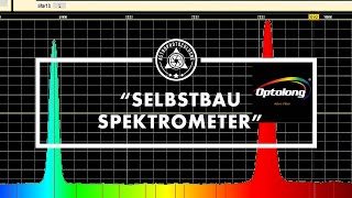 Spektrometer zum selber bauen zur Vermessung von Astro Filtern Optolong LXtreme Filter [upl. by Anelad83]