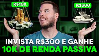 COMO GANHAR R10 MIL TODOS OS MESES SEM PRECISAR TRABALHAR  VIVER DE RENDA PASSIVA COM FIIs [upl. by Kcirddot705]