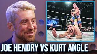 When Joe Hendry Wrestled Kurt Angle [upl. by Aoh328]