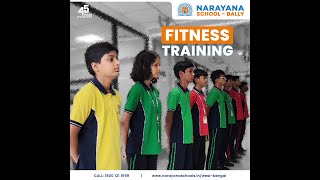 Fitness Training at Narayana School  Bally [upl. by Nnylecyoj449]