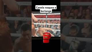 Canelo manda a la lona a Berlanga boxing boxingnews boxeomexicano canelo caneloalvarez [upl. by Jade]