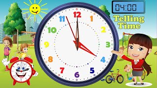 Telling Time Made easy for kids learning the clock face [upl. by Eceinal690]