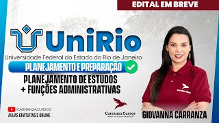 UniRio  Planejamento de Estudos  Funções Administrativas  Prof Giovanna Carranza [upl. by Beverlie]