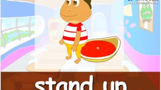 Classroom Commands English for Children Good TPR Lesson [upl. by Yblek]