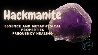 Hackmanite Crystal Healing Frequency  Detach Etheric Cords Inner Peace  Cord Cutting Meditation [upl. by Riamo]