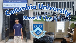 college freshman movein vlog 2024  Columbia University [upl. by Ogram995]