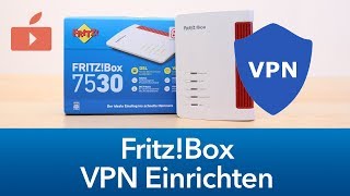 FritzBox  VPN Verbindung einrichten [upl. by Evanne]