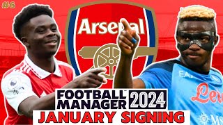 OSIMHEN is AMAZING in FM24  Arsenal FM24 BETA Save  6  Football Manager 2024 Experiment [upl. by Occor]